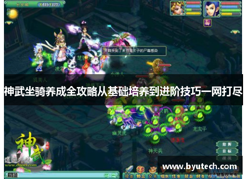 神武坐骑养成全攻略从基础培养到进阶技巧一网打尽
