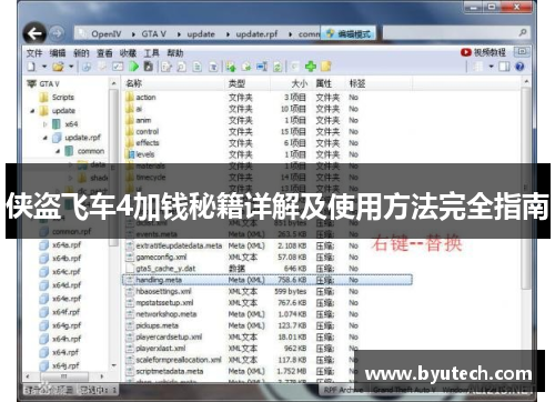侠盗飞车4加钱秘籍详解及使用方法完全指南